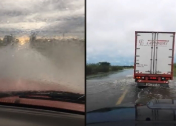 Continúan las lluvias y el extenso corte en la Ruta 11