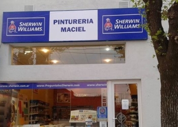 Robaron en Pinturería Maciel a plena luz del día