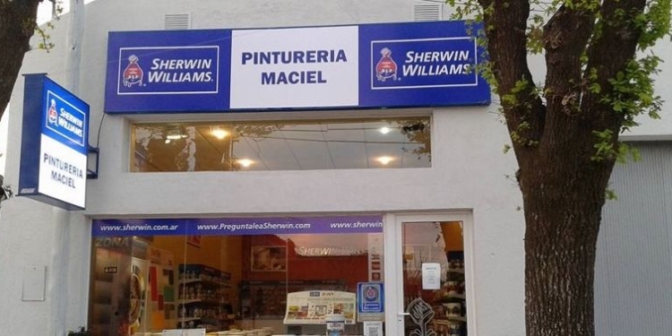 Robaron en Pinturería Maciel a plena luz del día