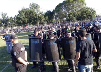 Liga Galvense: la final fue suspendida por violencia a poco para el cierre del juego