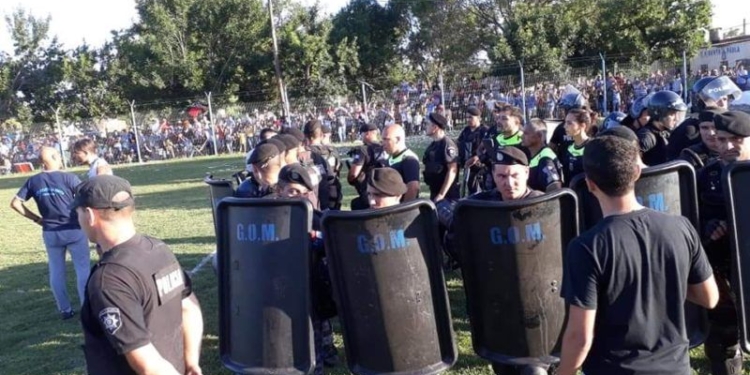 Liga Galvense: la final fue suspendida por violencia a poco para el cierre del juego