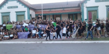 San Genaro alzó su voz en las calles contra el abuso y el acoso sexual