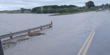 Temporal: corte total de la Ruta 34 a la altura de Larguía