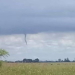 Video: un tornado que no tocó suelo alertó a los vecinos de la región