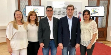 Diaz presentó su Fiesta Provincial de la Cebada en la ciudad de Santa Fe