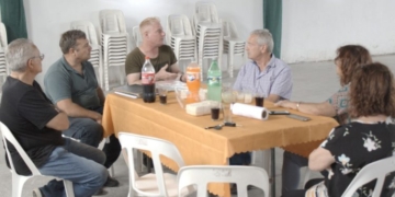 El subsecretario de Deportes de Santa Fe visitó el Club Villa La Ribera, que suma proyectos