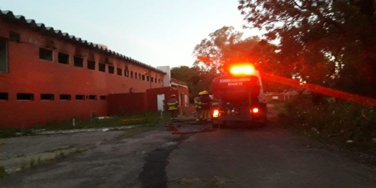 Una vez más: principio de incendio en el ex Frigorífico Maciel
