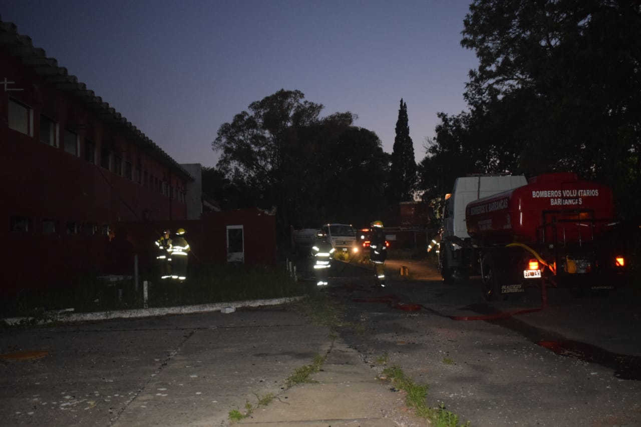 Una vez más: principio de incendio en el ex Frigorífico Maciel