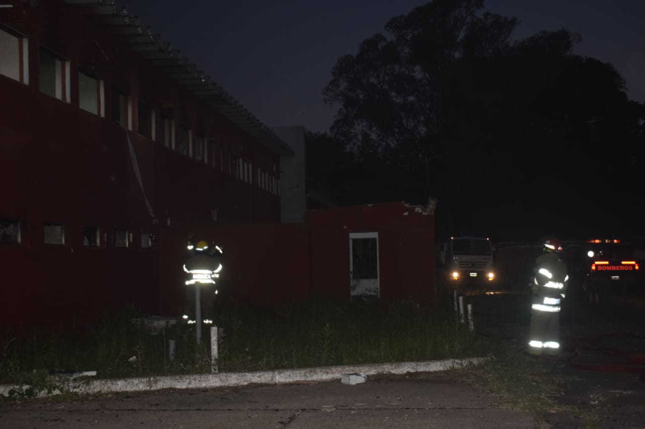 Una vez más: principio de incendio en el ex Frigorífico Maciel