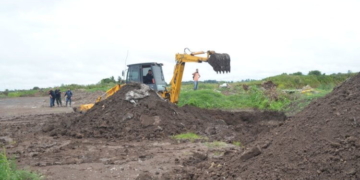 Gran operativo en búsqueda de «material radioactivo» en una cava de la región