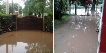 Totoras: vecinos anegados debieron ser asistidos tras el temporal