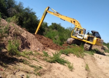 Tras largas gestiones, comenzó la limpieza en el Canal Maciel