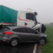 Temporal y triple choque en Ruta 34 en cercanías a Totoras