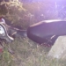 Un joven de Barrancas se accidentó con su moto sobre Ruta 11