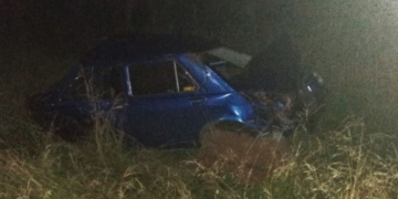 Una pareja se accidentó en Ruta 11: la joven sufrió heridas de gravedad