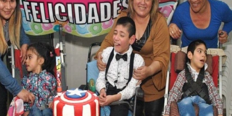 Peña solidaria para colaborar con tres niños con discapacidad