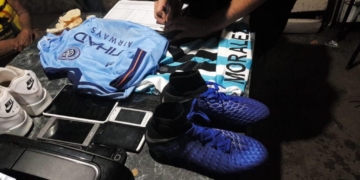 Dos detenidos y elementos recuperados tras el robo a Maxi Moralez