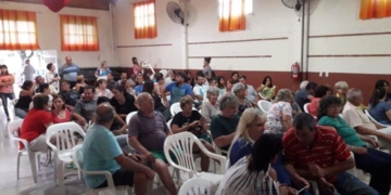 Reunión por seguridad en Oliveros: un vecino denunció que fue amenazado de muerte