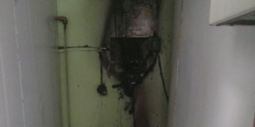 San Genaro: susto por un principio de incendio en una pollería