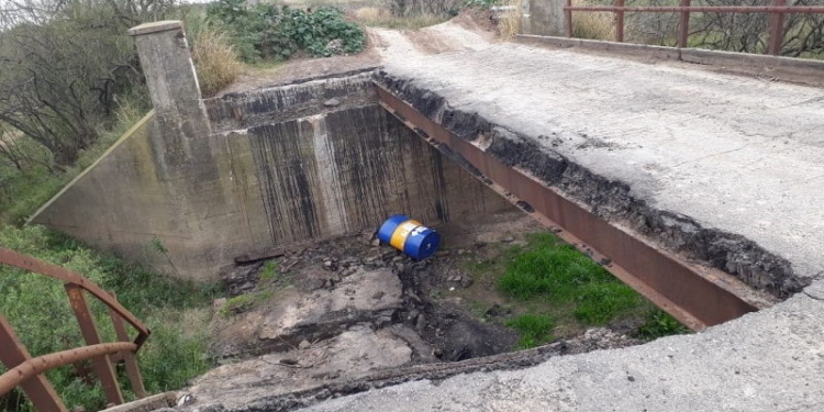 Firmarán el contrato para comenzar a reparar el puente entre Clarke y Diaz