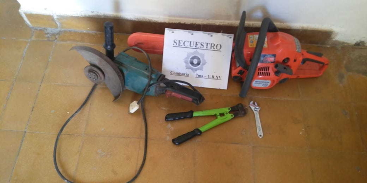 Un hombre de San Genaro fue imputado por el robo de herramientas que fueron recuperadas