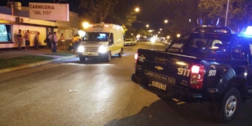 Un joven resultó herido en San Genaro tras la colisión entre dos vehículos