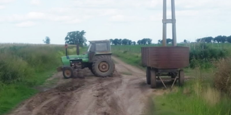 Insólito: robaron un tractor con acoplado que pudo ser recuperado