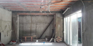 Robaron materiales de una casa en construcción en Oliveros