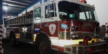 Tras cinco meses, los bomberos de Barrancas recuperaron su autobomba