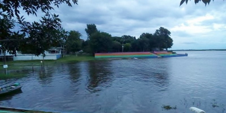 Por la crecida, podría no realizarse la Fiesta del Balneario en la Boca de Monje
