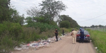 Hallaron un cuerpo calcinado en cercanías de la autopista