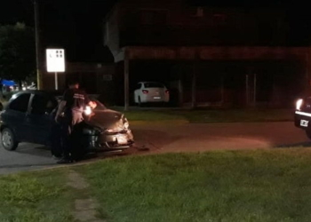 Dos vehículos protagonizaron un fuerte accidente