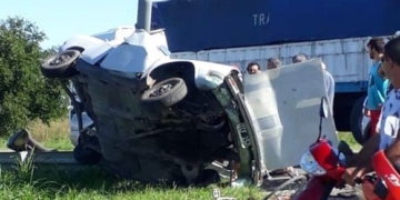 Un hombre murió tras un impresionante choque en Ruta 34