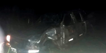 Milagro en Ruta 11: esquivó una moto y terminó dando varios tumbos