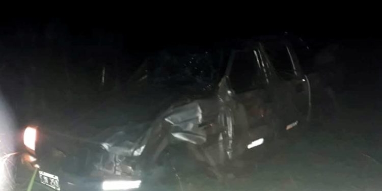 Milagro en Ruta 11: esquivó una moto y terminó dando varios tumbos