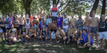 Totoras desarrolló un nuevo y exitoso triatlón con atletas de toda la región