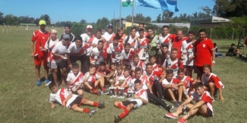 Infantiles del Club Belgrano de Oliveros triunfaron en Mar del Plata