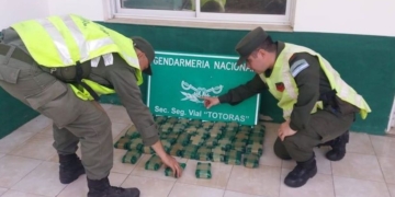 Secuestraron doce kilos de hoja de coca de un colectivo en Ruta 34