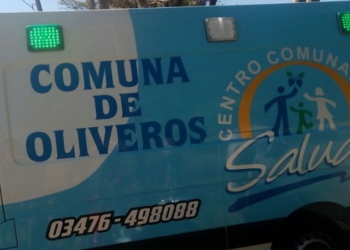 Dos vecinos de Oliveros resultaron heridos en un accidente sobre Ruta 11