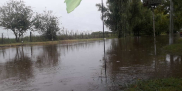 Datos de lluvia de los departamentos San Jerónimo e Iriondo