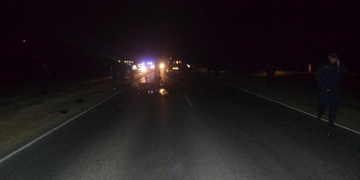 Diaz: un motociclista se accidentó sobre Ruta 65