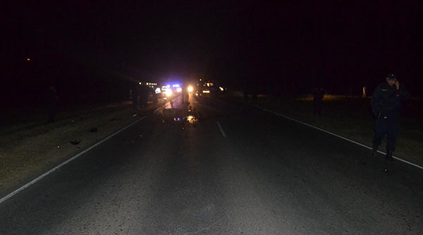 Diaz: un motociclista se accidentó sobre Ruta 65