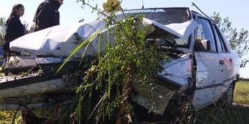 Un hombre resultó lesionado tras un despiste en Ruta Provincial 65