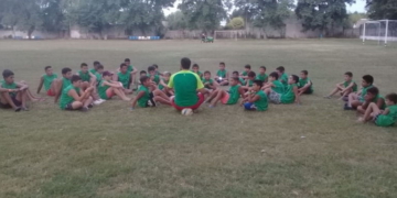 Un total de 50 jóvenes participaron del Campus en el Club Alba