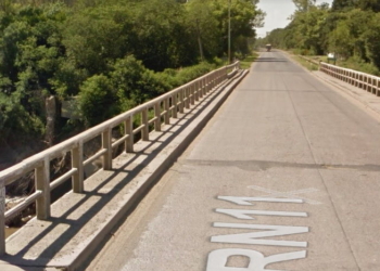 Desde Vialidad aseguraron que la estructura del puente en Villa La Ribera “no corre riesgo”