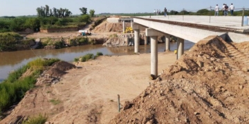 Inauguran un nuevo puente sobre el Río Carcarañá