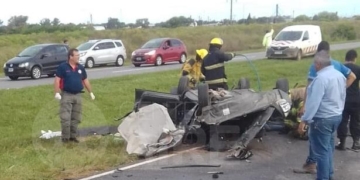 Choque en Barrancas: confirmaron las identidades de las fallecidas