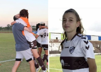 De promesa a realidad: Candela Larrondo firmó su primer contrato en la elite del fútbol femenino