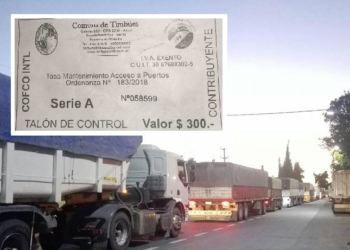 La carta viral de un camionero que pasó más de un día en la región para descargar