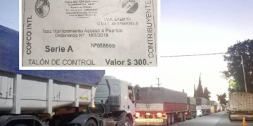 La carta viral de un camionero que pasó más de un día en la región para descargar